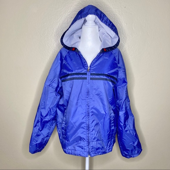 ZeroXposur Jackets & Blazers - 💎 ZeroXposur Blue Hooded Nylon Jacket Medium